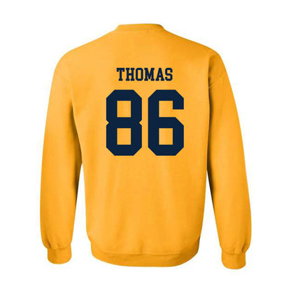 Toledo - NCAA Football : Donivon Thomas - Classic Shersey Crewneck Sweatshirt-1