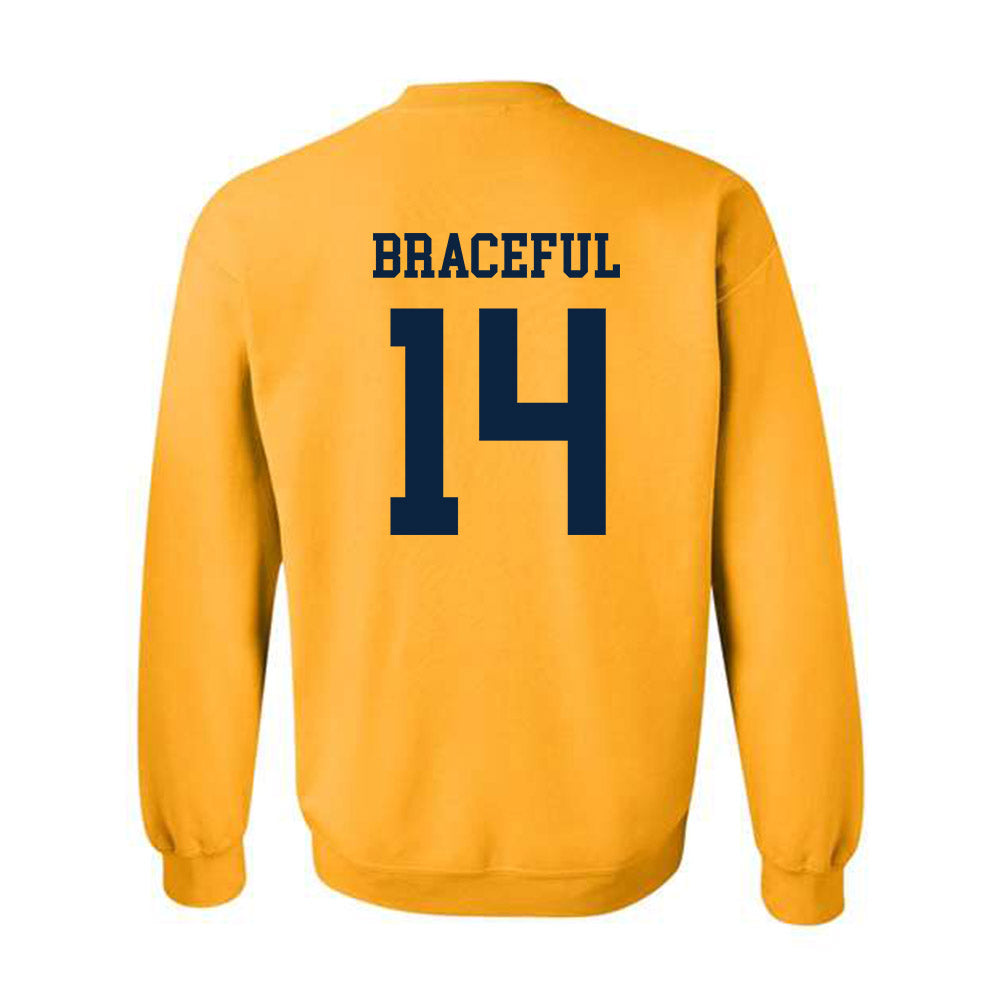 Toledo - NCAA Football : Tashi Braceful - Classic Shersey Crewneck Sweatshirt-1