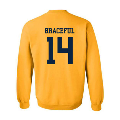 Toledo - NCAA Football : Tashi Braceful - Classic Shersey Crewneck Sweatshirt-1