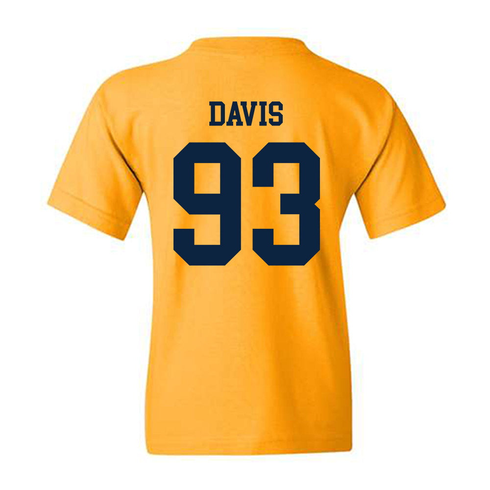 Toledo - NCAA Football : Malachi Davis - Classic Shersey Youth T-Shirt-1