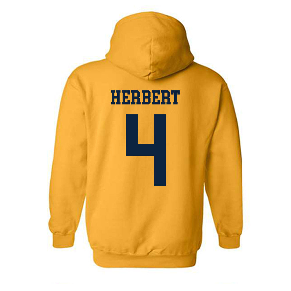 Toledo - NCAA Baseball : Kaleb Herbert - Classic Shersey Hooded Sweatshirt-1