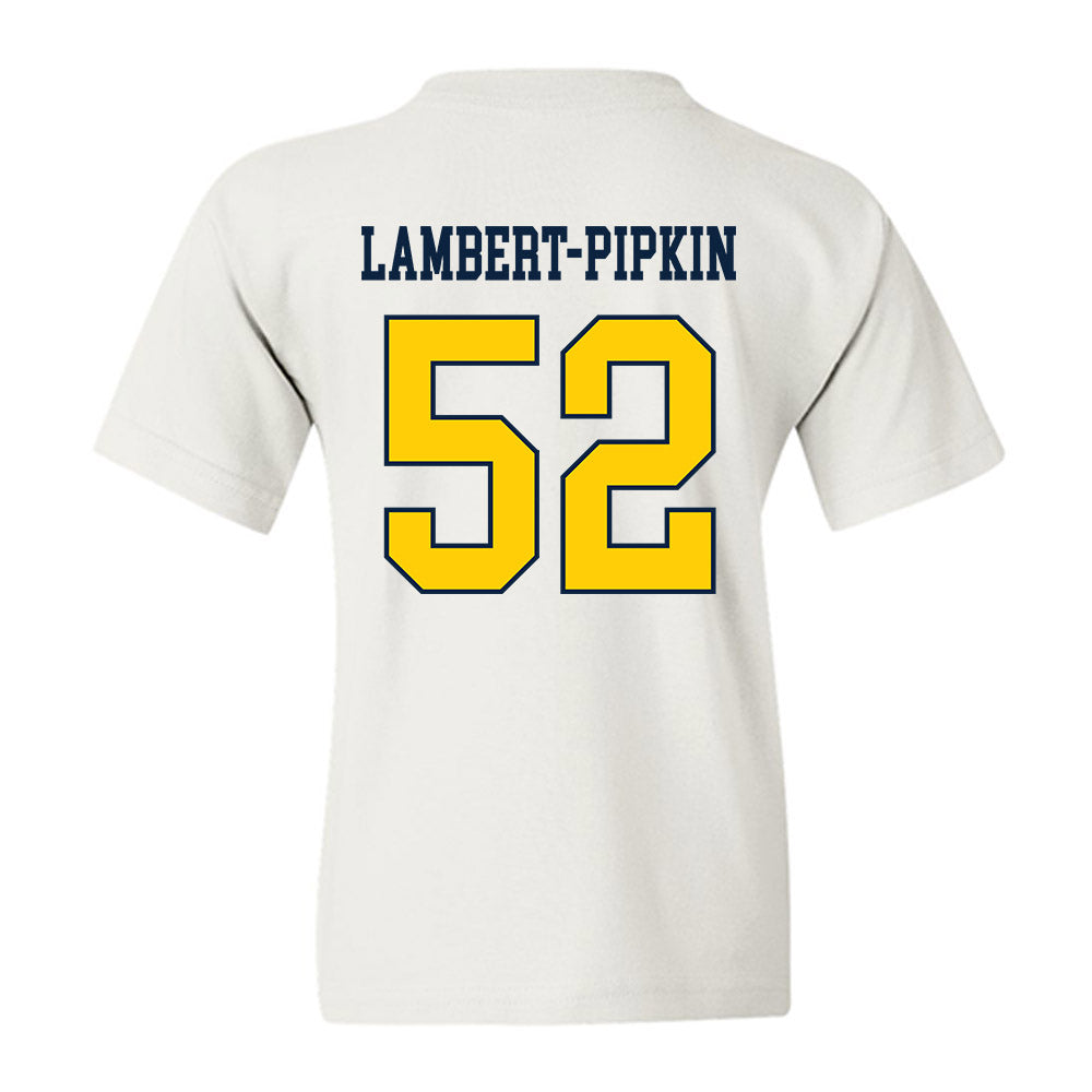 Toledo - NCAA Football : Lucas Lambert-Pipkin - Classic Shersey Youth T-Shirt-1