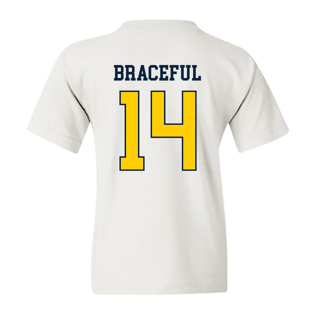 Toledo - NCAA Football : Tashi Braceful - Classic Shersey Youth T-Shirt-1