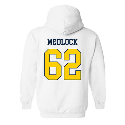 Toledo - NCAA Football : Christian Medlock - Classic Shersey Hooded Sweatshirt-1