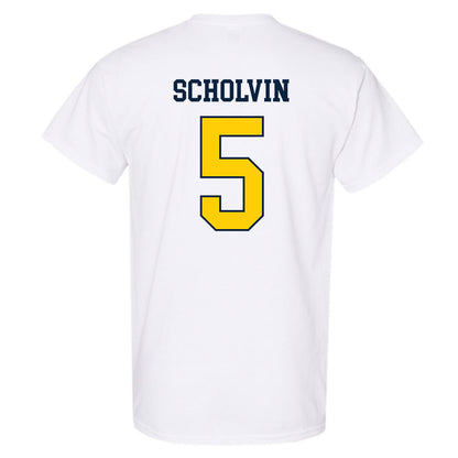 Toledo - NCAA Baseball : Charlie Scholvin - Classic Shersey T-Shirt-1