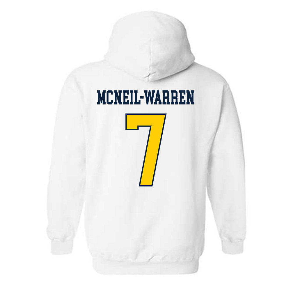 Toledo - NCAA Football : Emmanuel McNeil-Warren - Classic Shersey Hooded Sweatshirt-1
