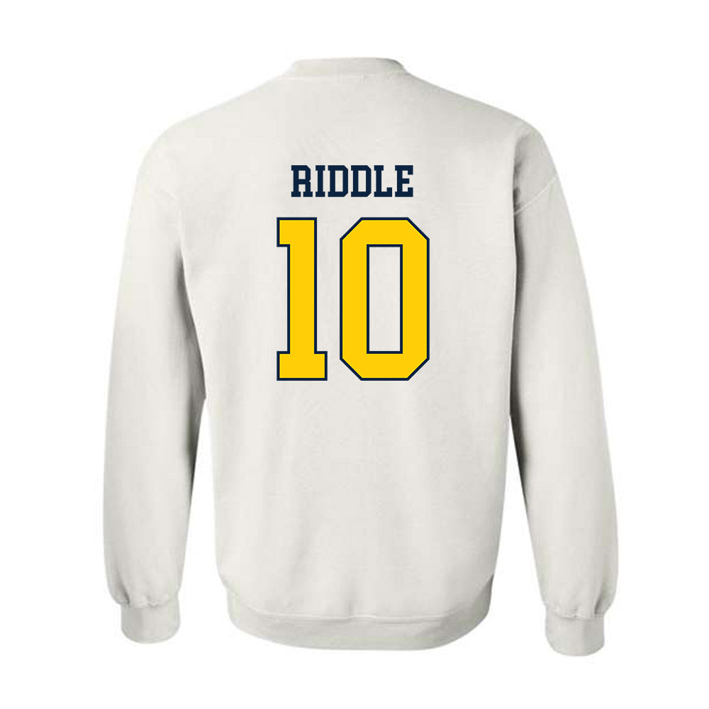 Toledo - NCAA Men's Basketball : Chris Riddle - Classic Shersey Crewneck Sweatshirt-1