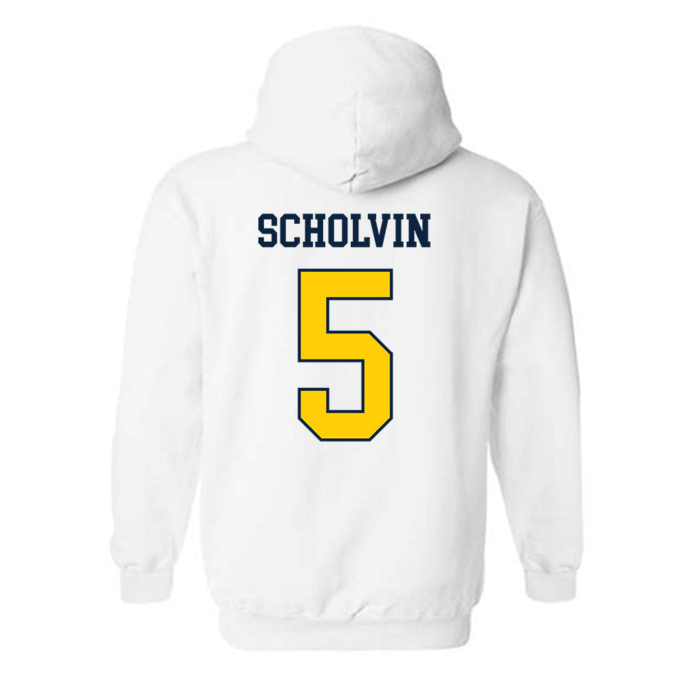 Toledo - NCAA Baseball : Charlie Scholvin - Classic Shersey Hooded Sweatshirt-1