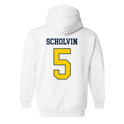 Toledo - NCAA Baseball : Charlie Scholvin - Classic Shersey Hooded Sweatshirt-1