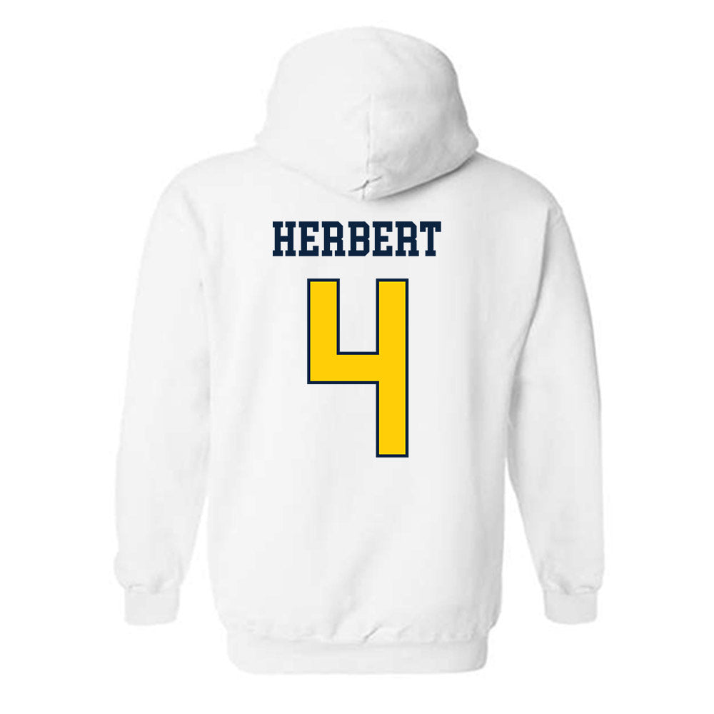 Toledo - NCAA Baseball : Kaleb Herbert - Classic Shersey Hooded Sweatshirt-1