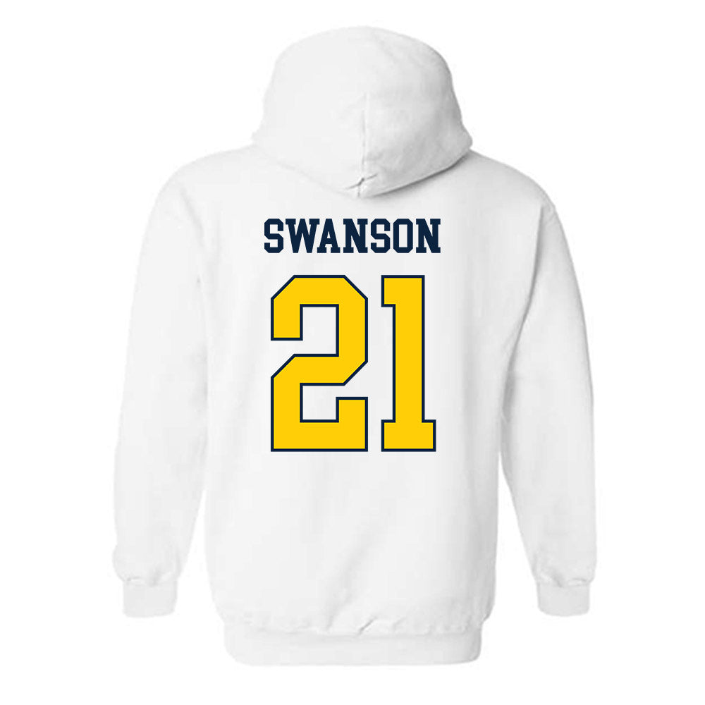 Toledo - NCAA Baseball : Deron Swanson - Classic Shersey Hooded Sweatshirt-1
