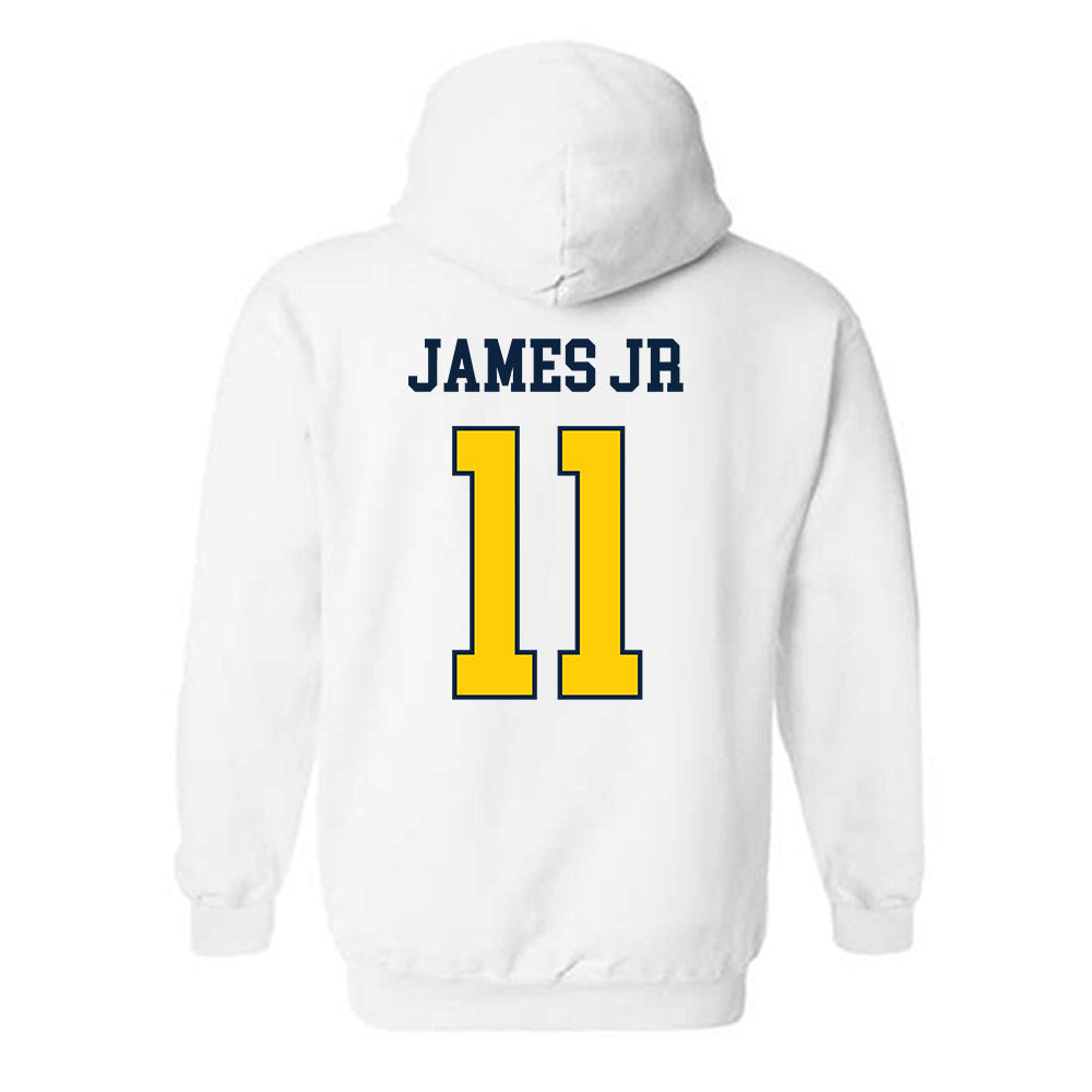 Toledo - NCAA Men's Basketball : Will James Jr - Classic Shersey Hooded Sweatshirt-1