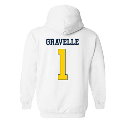 Toledo - NCAA Baseball : Cam Gravelle - Classic Shersey Hooded Sweatshirt-1