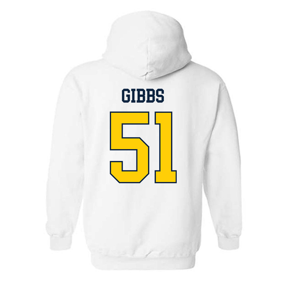 Toledo - NCAA Football : Owen Gibbs - Classic Shersey Hooded Sweatshirt-1