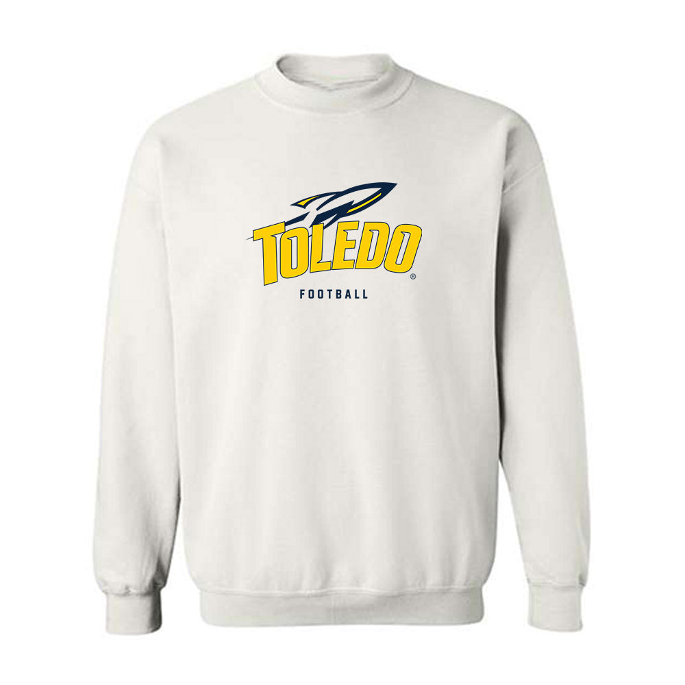 Toledo - NCAA Football : Emmanuel McNeil-Warren - Classic Shersey Crewneck Sweatshirt-0