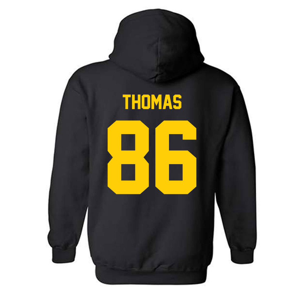 Toledo - NCAA Football : Donivon Thomas - Classic Shersey Hooded Sweatshirt-1