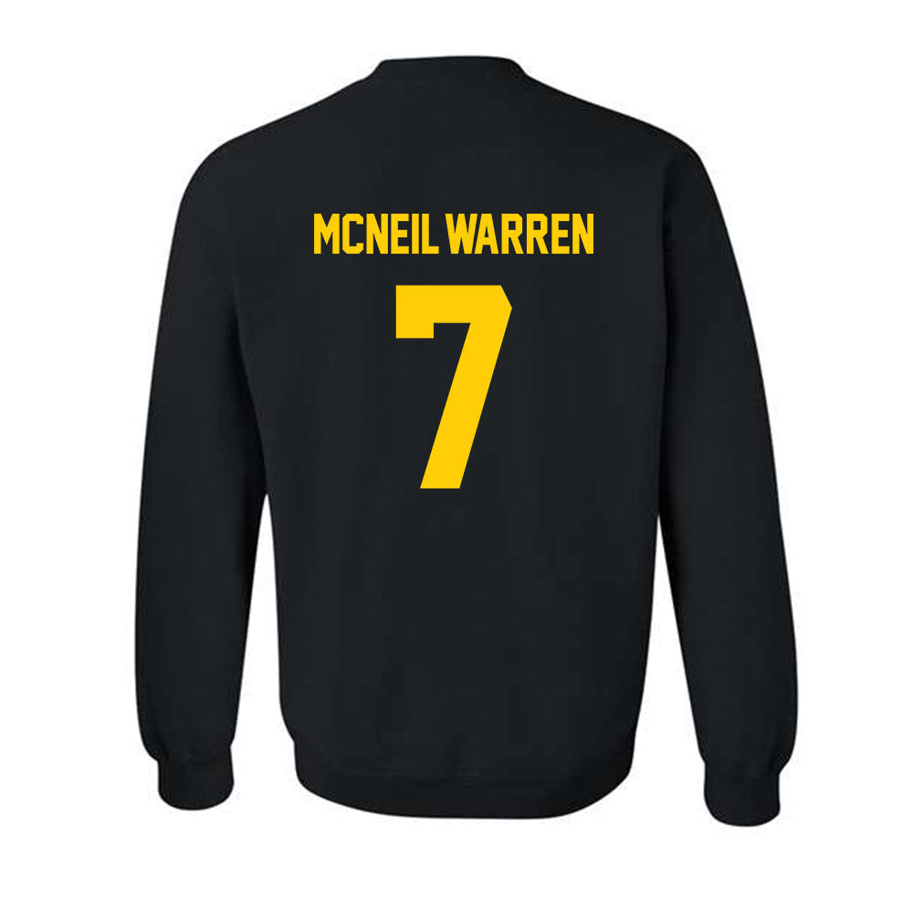 Toledo - NCAA Football : Emmanuel McNeil-Warren - Classic Shersey Crewneck Sweatshirt-1