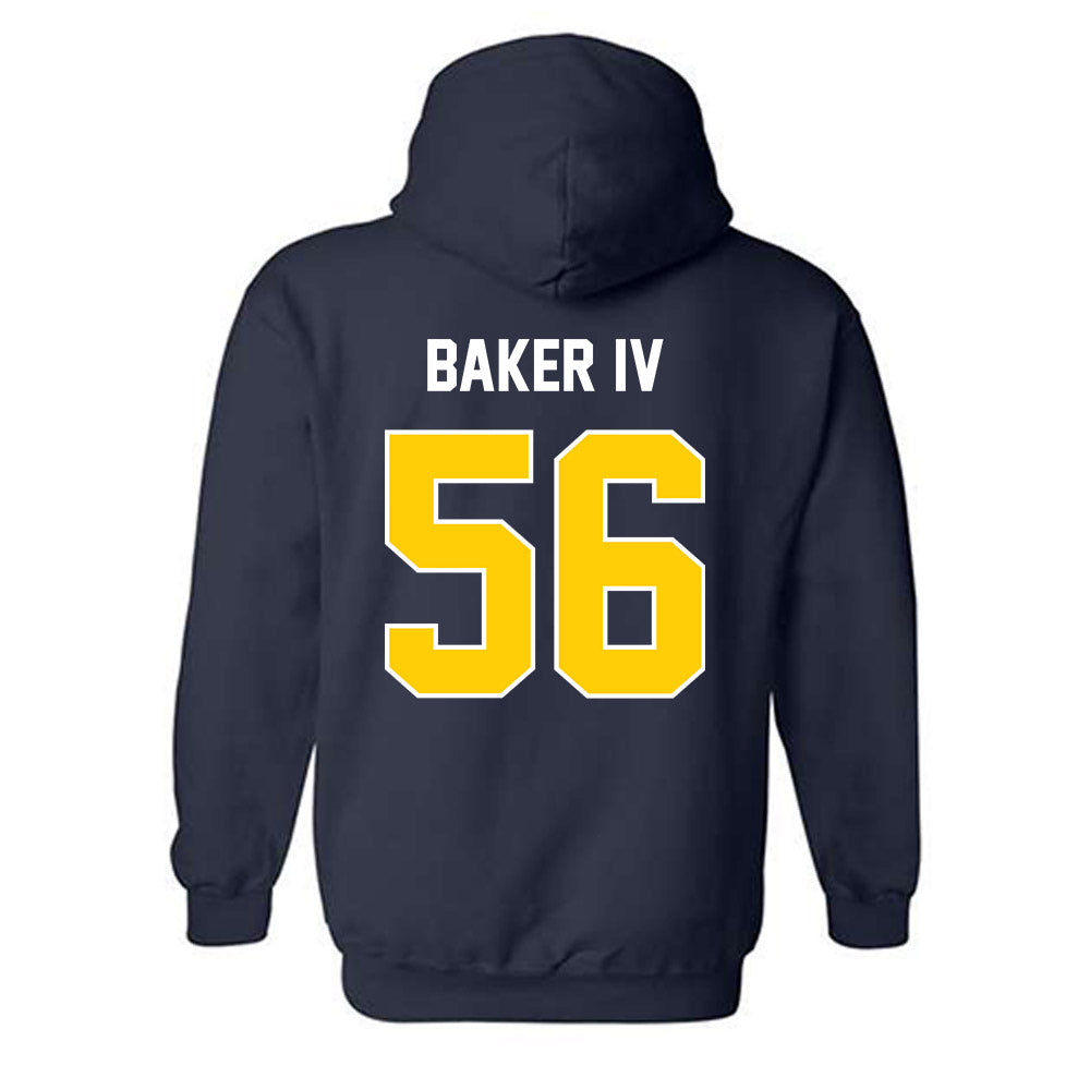 Toledo - NCAA Football : John Baker IV - Classic Shersey Hooded Sweatshirt-1
