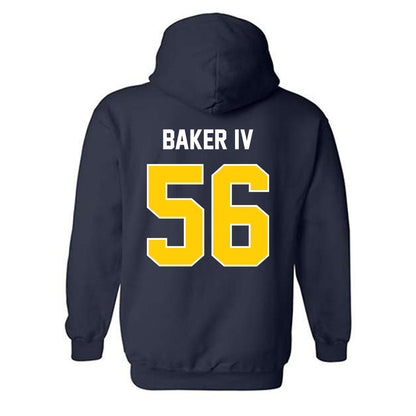 Toledo - NCAA Football : John Baker IV - Classic Shersey Hooded Sweatshirt-1