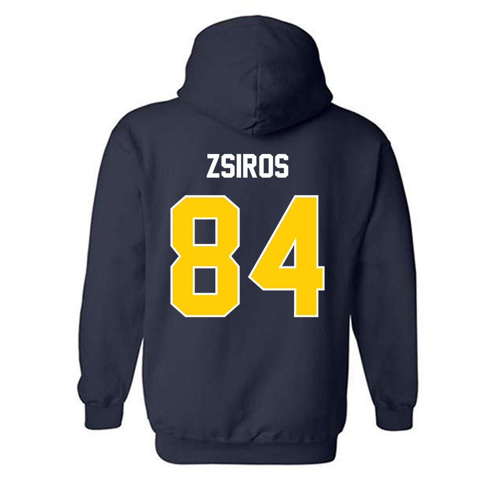 Toledo - NCAA Football : Thomas Zsiros - Classic Shersey Hooded Sweatshirt-1