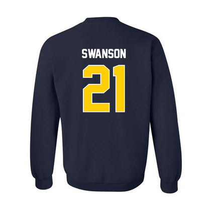 Toledo - NCAA Baseball : Deron Swanson - Classic Shersey Crewneck Sweatshirt-1