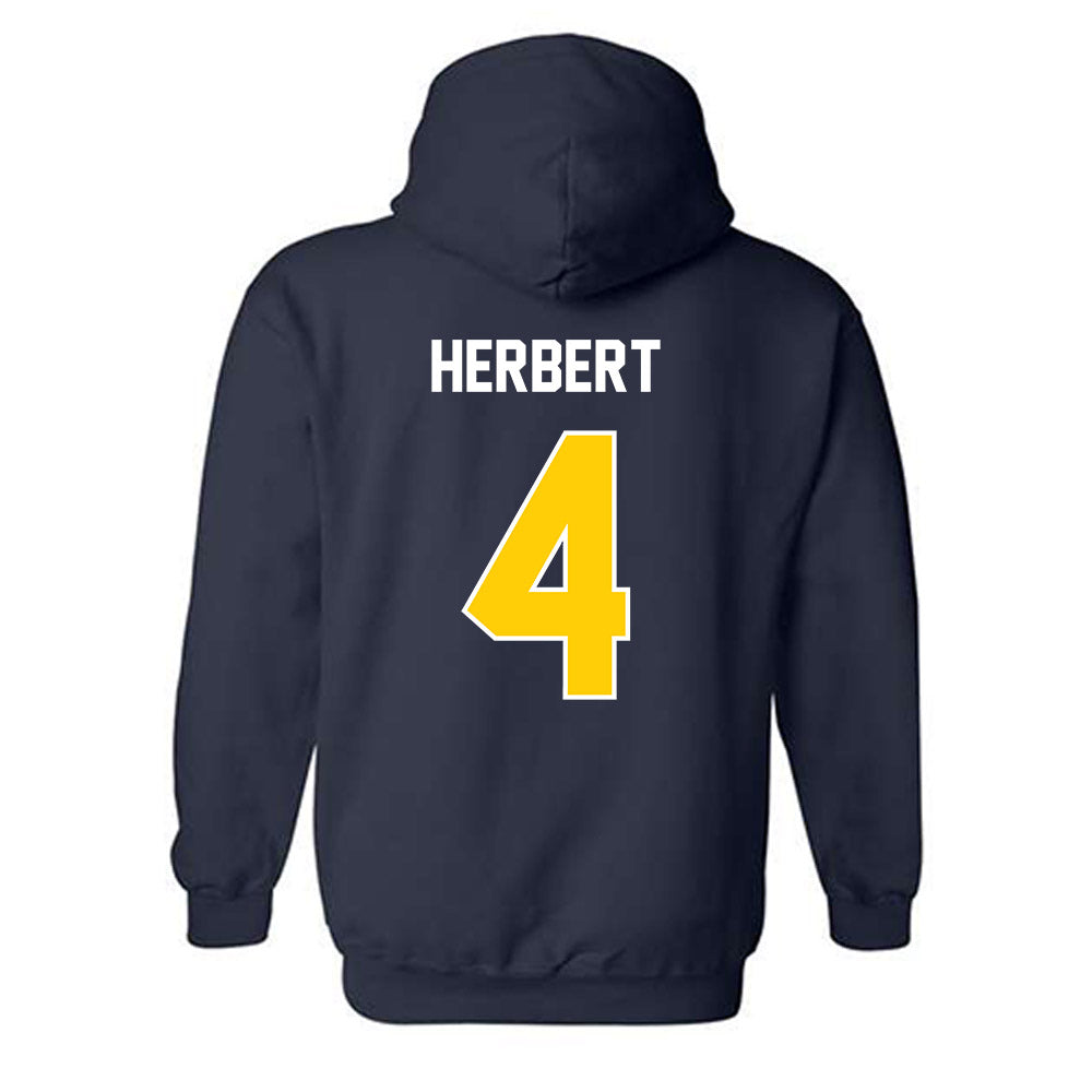 Toledo - NCAA Baseball : Kaleb Herbert - Classic Shersey Hooded Sweatshirt-1