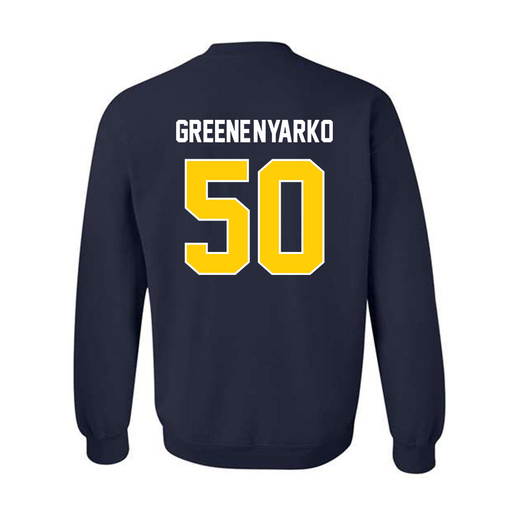 Toledo - NCAA Football : Raphael Greene-Nyarko - Classic Shersey Crewneck Sweatshirt-1