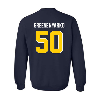 Toledo - NCAA Football : Raphael Greene-Nyarko - Classic Shersey Crewneck Sweatshirt-1