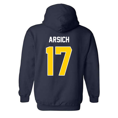 Toledo - NCAA Baseball : Liam Arsich - Classic Shersey Hooded Sweatshirt-1