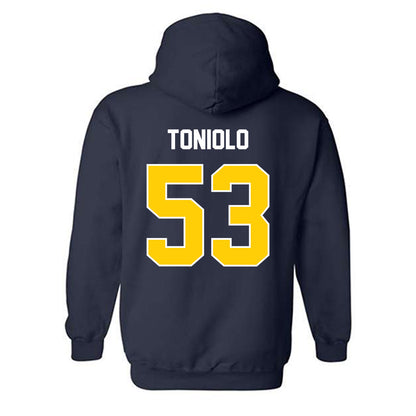 Toledo - NCAA Football : Samuel Toniolo - Classic Shersey Hooded Sweatshirt-1