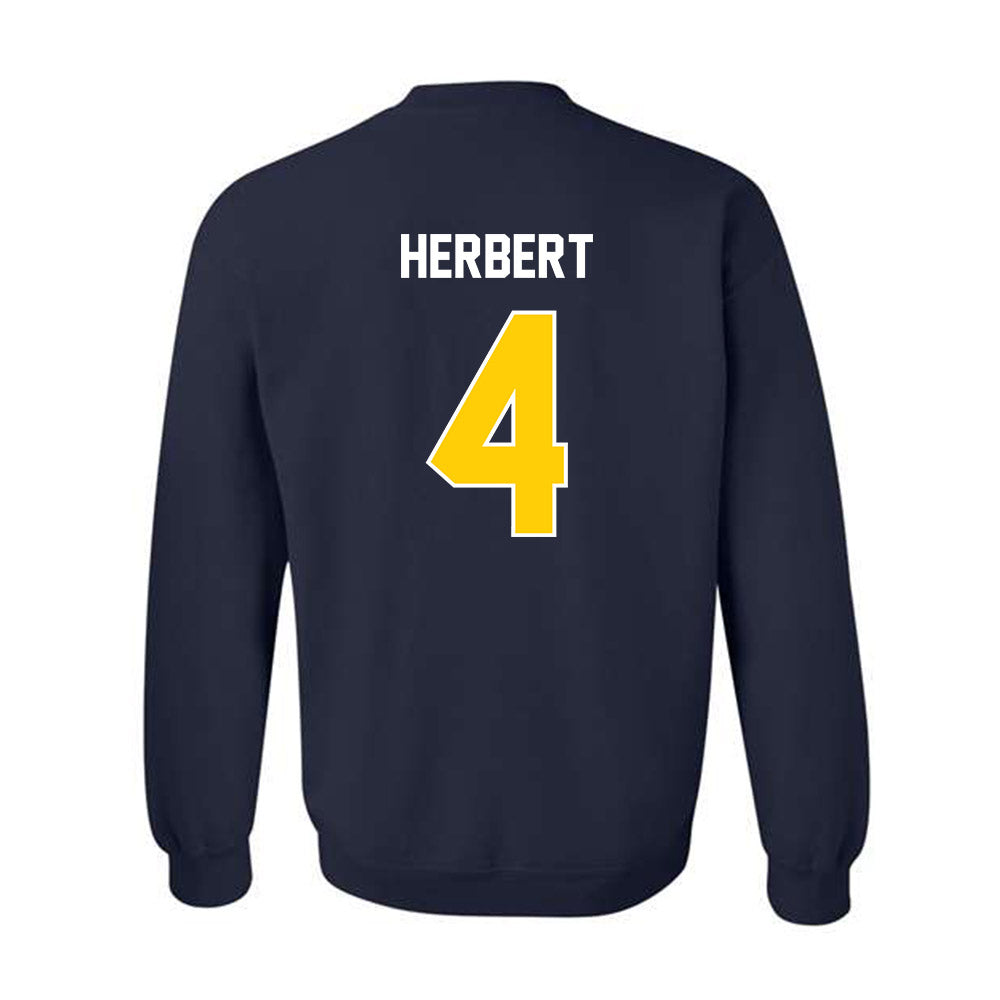 Toledo - NCAA Baseball : Kaleb Herbert - Classic Shersey Crewneck Sweatshirt-1