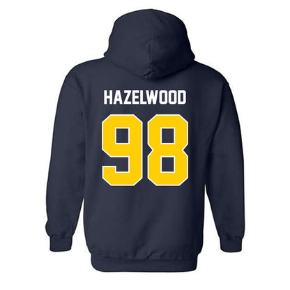 Toledo - NCAA Football : Carlos Hazelwood - Classic Shersey Hooded Sweatshirt-1