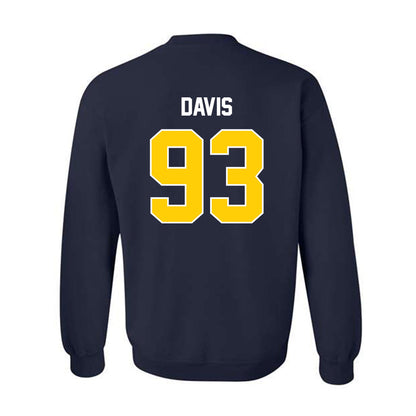 Toledo - NCAA Football : Malachi Davis - Classic Shersey Crewneck Sweatshirt-1