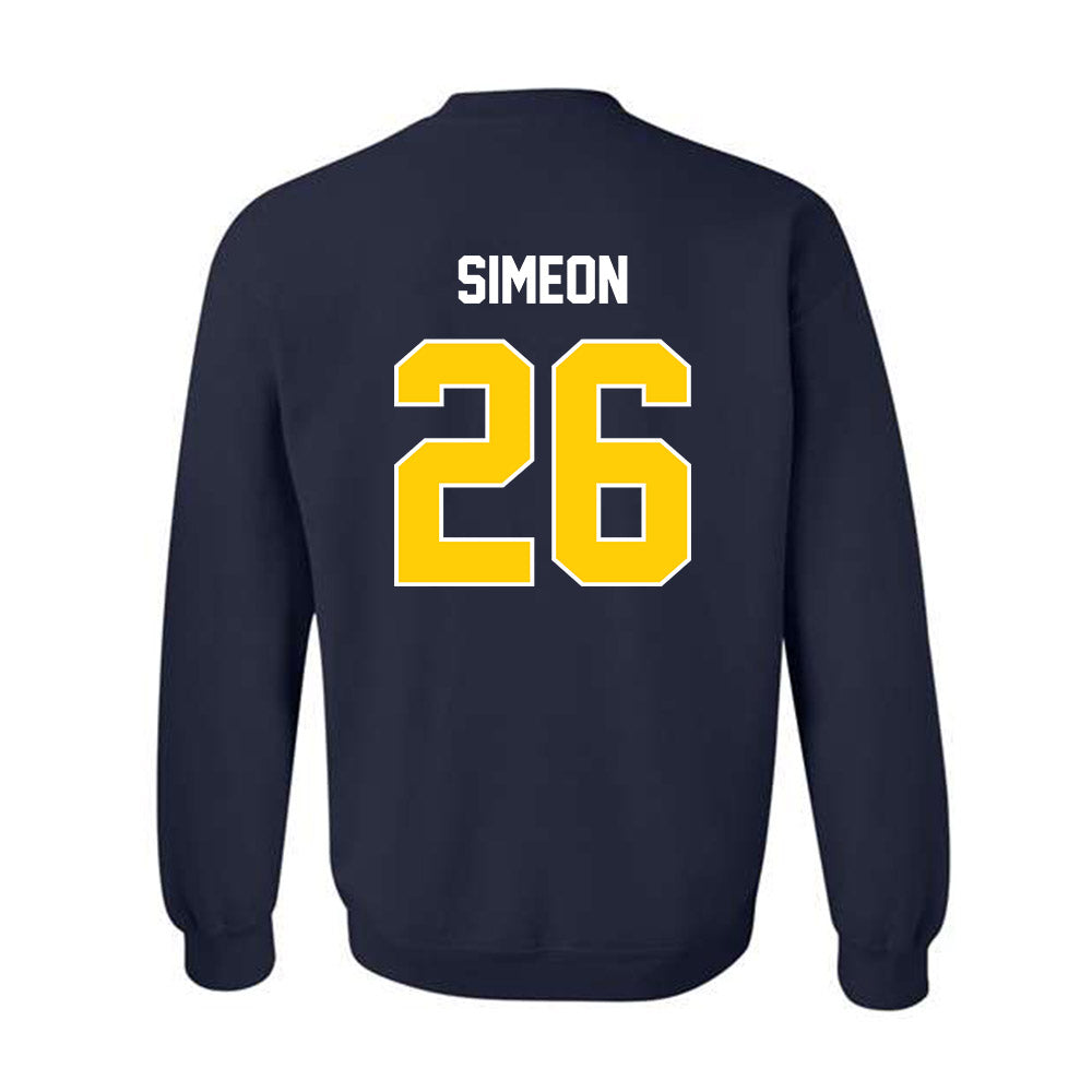 Toledo - NCAA Football : Shawn Simeon - Classic Shersey Crewneck Sweatshirt-1
