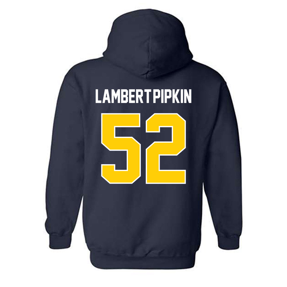 Toledo - NCAA Football : Lucas Lambert-Pipkin - Classic Shersey Hooded Sweatshirt-1