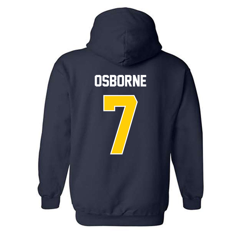 Toledo - NCAA Football : Kalieb Osborne - Classic Shersey Hooded Sweatshirt-1