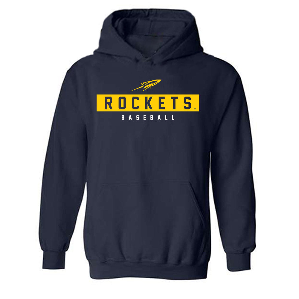 Toledo - NCAA Baseball : JP Wagner - Classic Shersey Hooded Sweatshirt-0