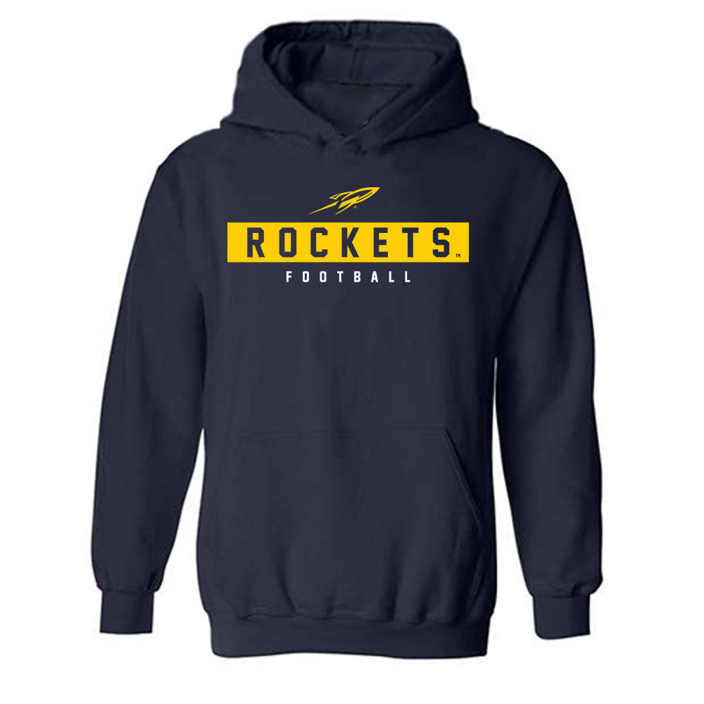 Toledo - NCAA Football : Pete Jarvis - Classic Shersey Hooded Sweatshirt-0