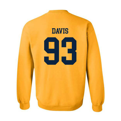Toledo - NCAA Football : Malachi Davis - Classic Shersey Crewneck Sweatshirt-1