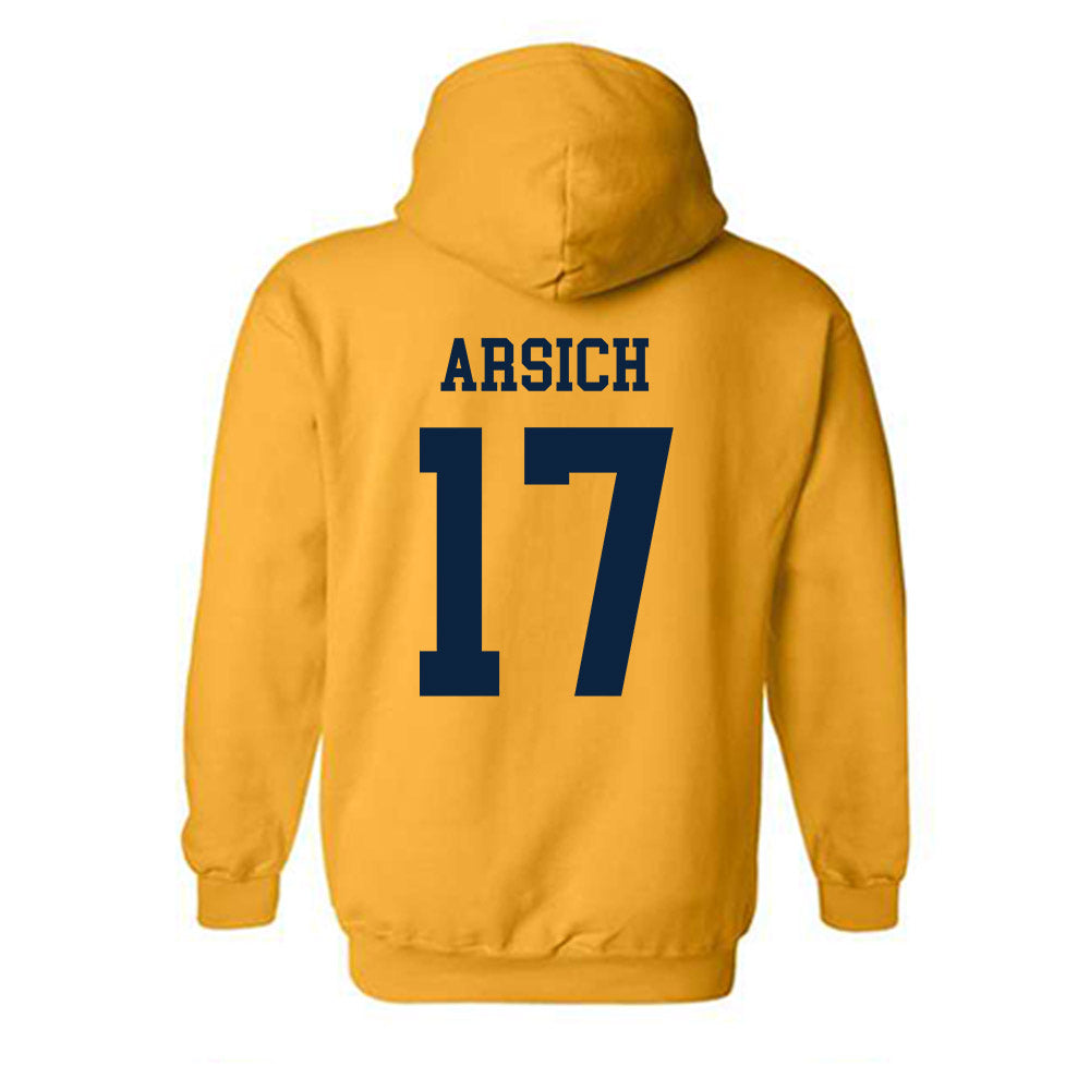 Toledo - NCAA Baseball : Liam Arsich - Classic Shersey Hooded Sweatshirt-1
