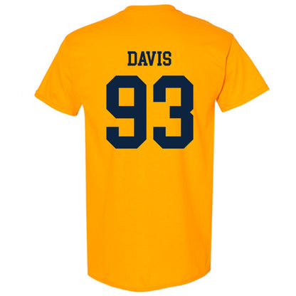 Toledo - NCAA Football : Malachi Davis - Classic Shersey T-Shirt-1