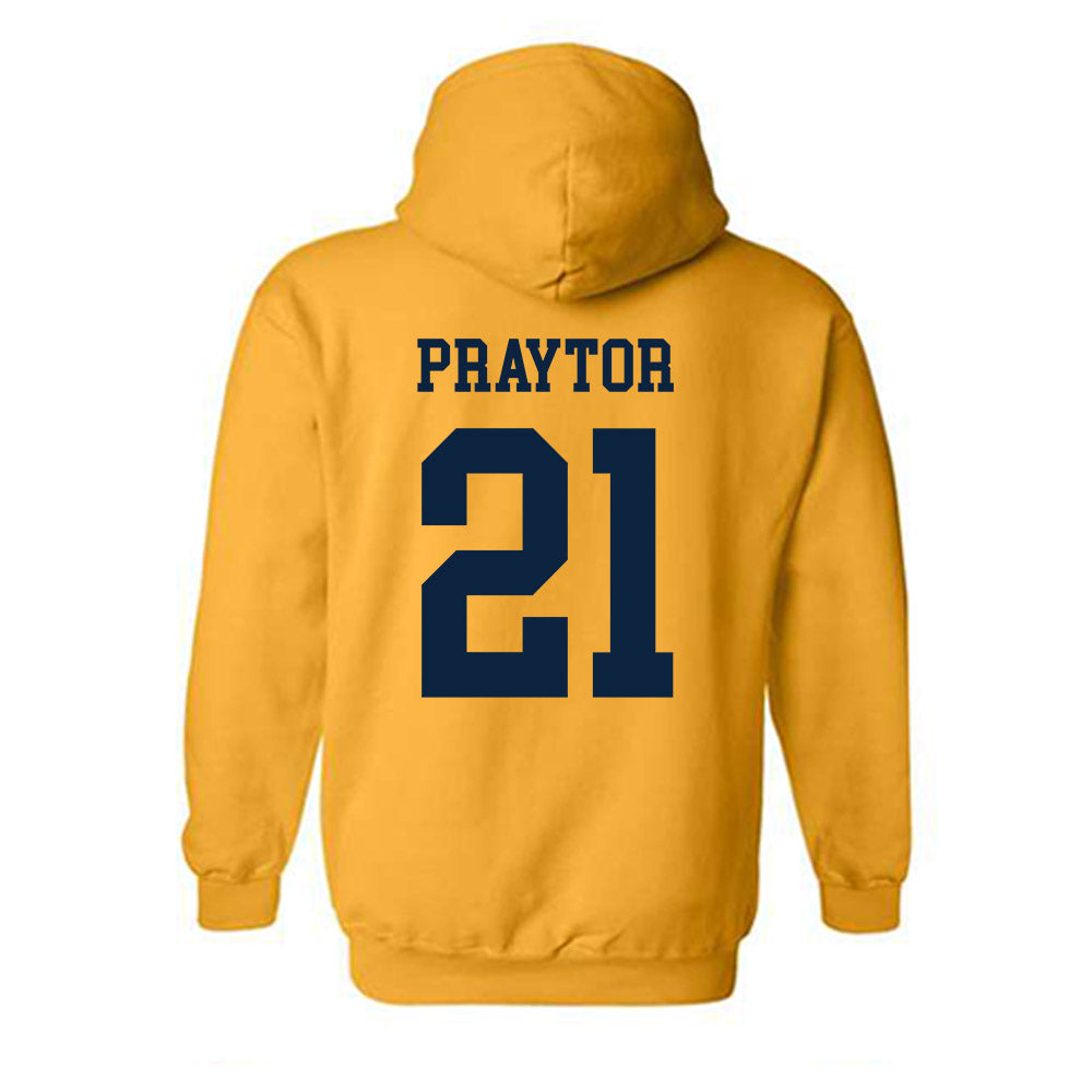 Toledo - NCAA Men's Basketball : London Praytor - Classic Shersey Hooded Sweatshirt-1