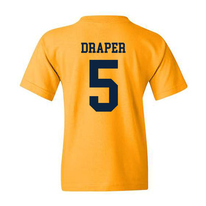 Toledo - NCAA Baseball : Conner Draper - Classic Shersey Youth T-Shirt-1