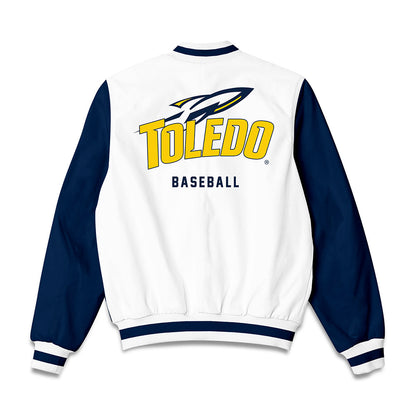 Toledo - NCAA Baseball : Kaleb Herbert - Bomber Jacket-1