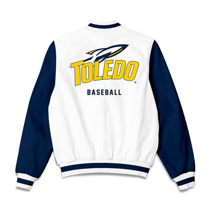 Toledo - NCAA Baseball : Charlie Scholvin - Bomber Jacket-1