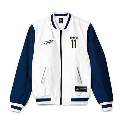 Toledo - NCAA Men's Basketball : Will James Jr - Bomber Jacket-0
