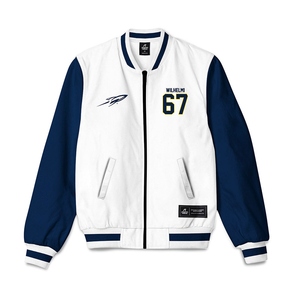 Toledo - NCAA Football : Cade Wilhelmi - Bomber Jacket-0