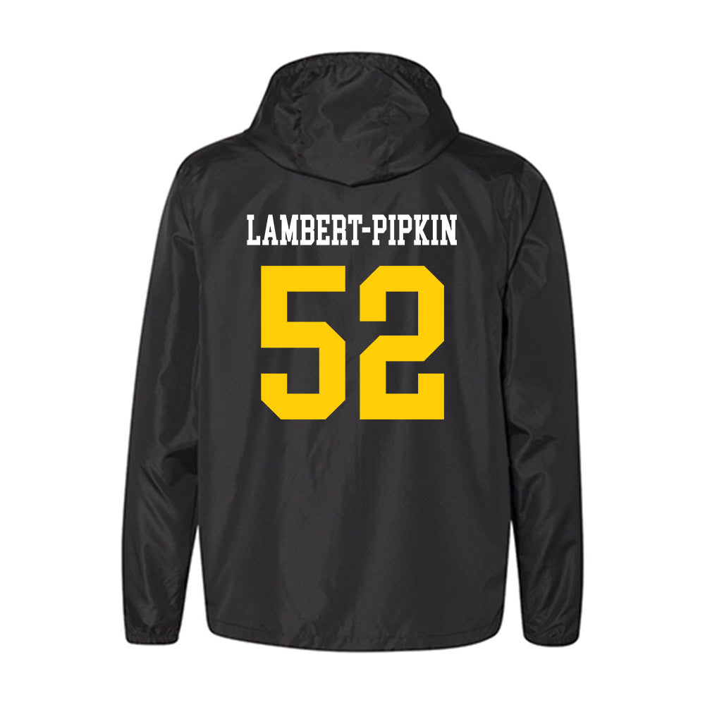 Toledo - NCAA Football : Lucas Lambert-Pipkin - Windbreaker-1