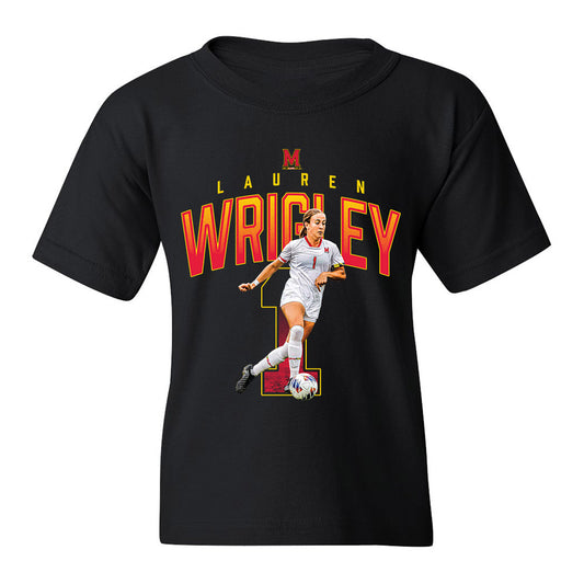 Maryland - NCAA Women's Soccer : Lauren Wrigley - Youth T-Shirt