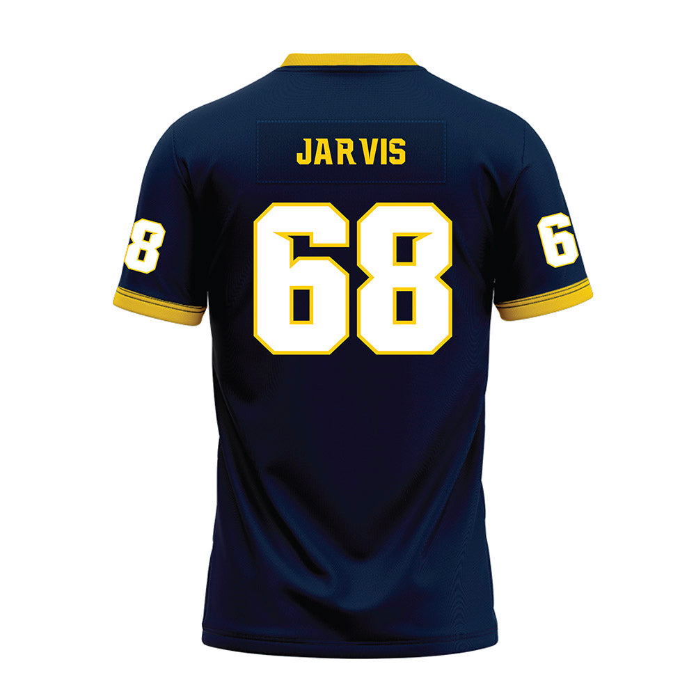Toledo - NCAA Football : Pete Jarvis - Blue Premium Football Jersey-1
